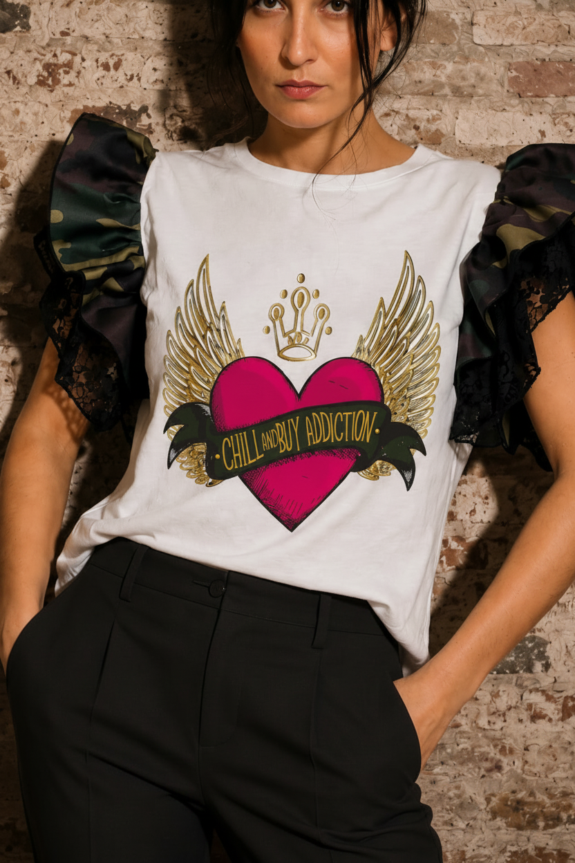 Camiseta Dúa Corazón Alas