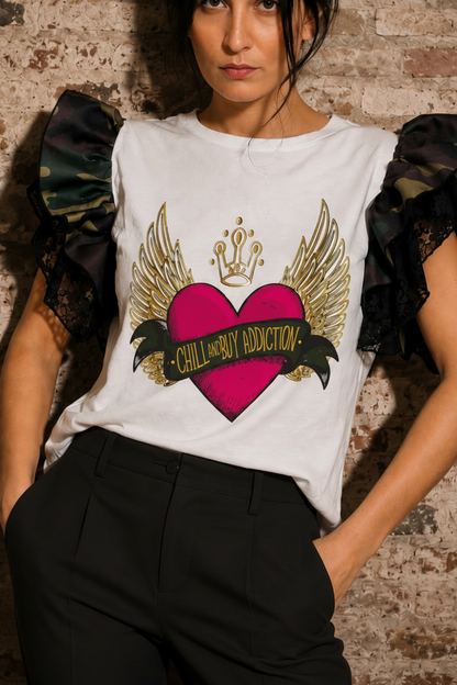 Camiseta Dúa Corazón Alas