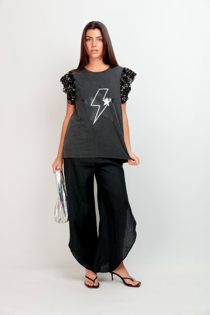 Dua Rayo Tiger Black T-Shirt