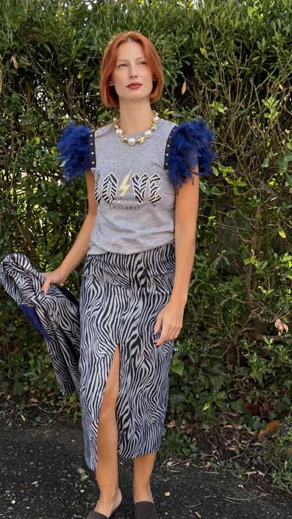 Camiseta Plumas Love Tiger