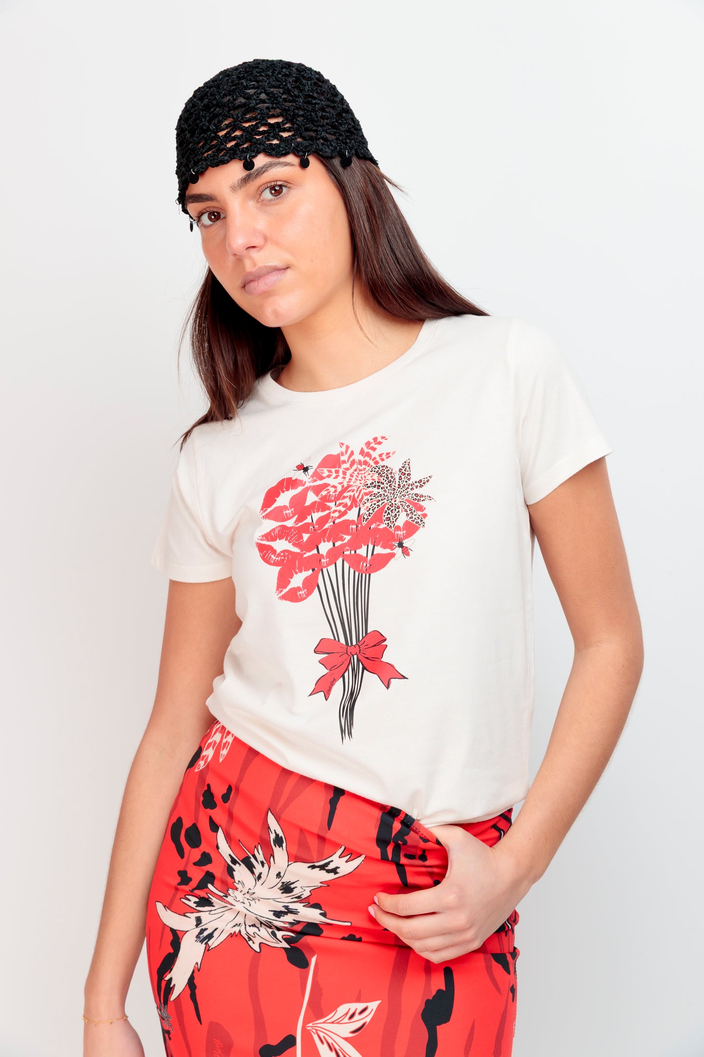 T-shirt basique Branche Baisers NG
