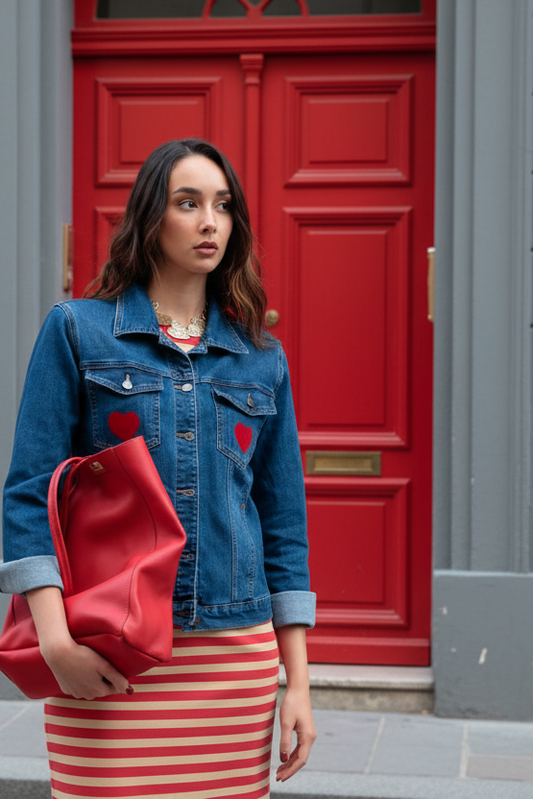 Cazadora Corazón L'Amour