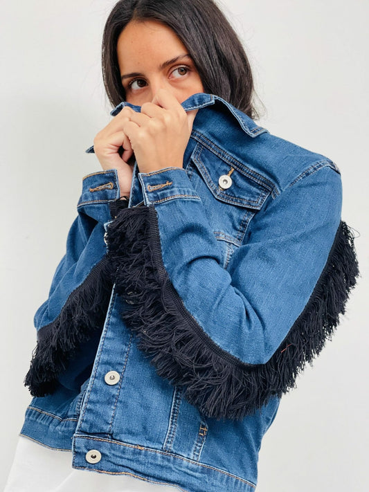 CAZADORA FLECOS RAYO