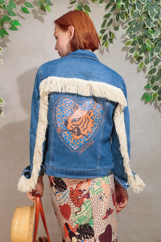Veste à franges Savanna