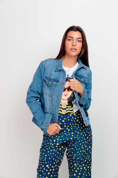 Blouson Fille Pois