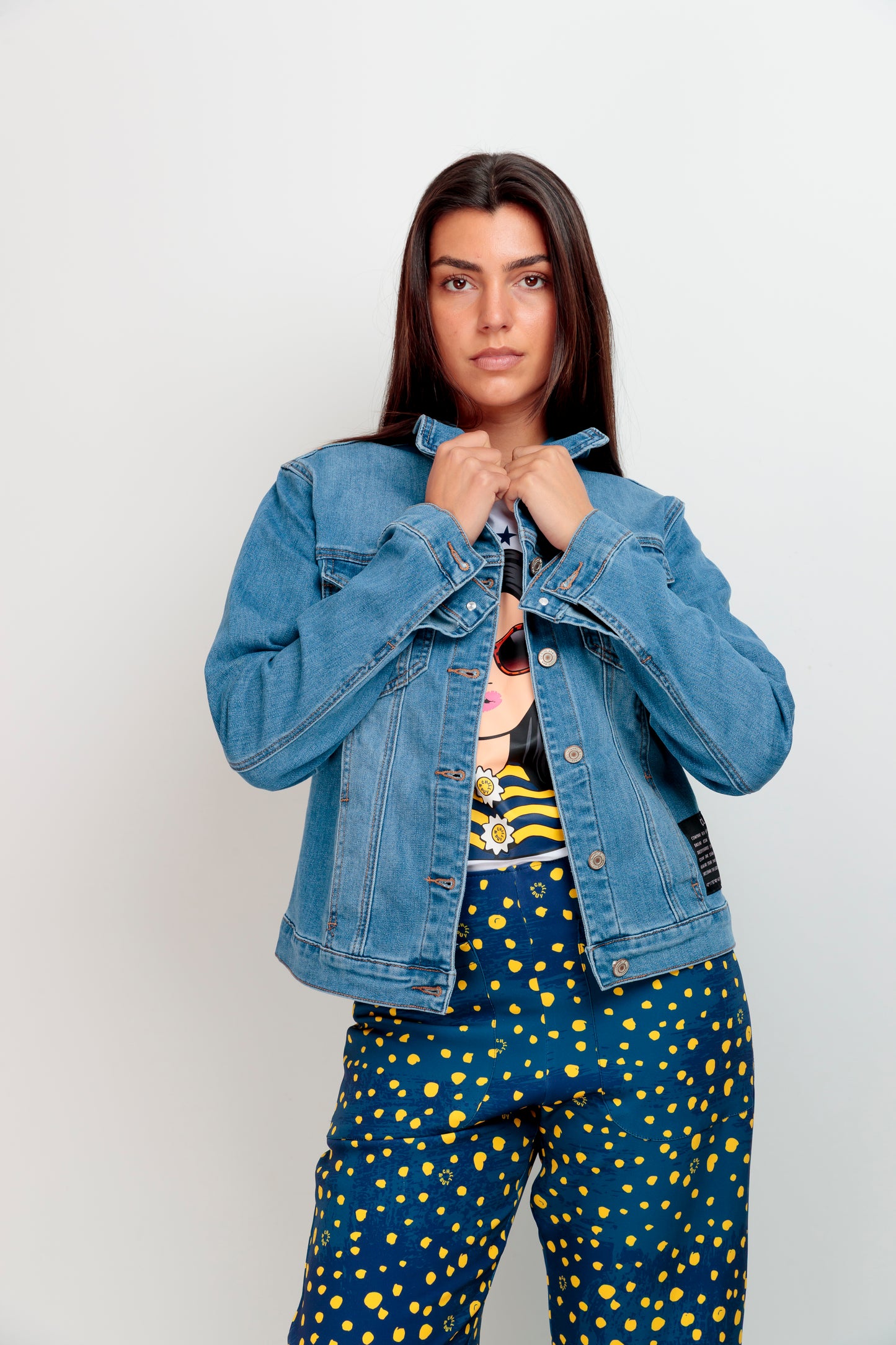 Blouson Fille Pois