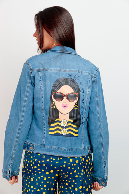 Blouson Fille Pois