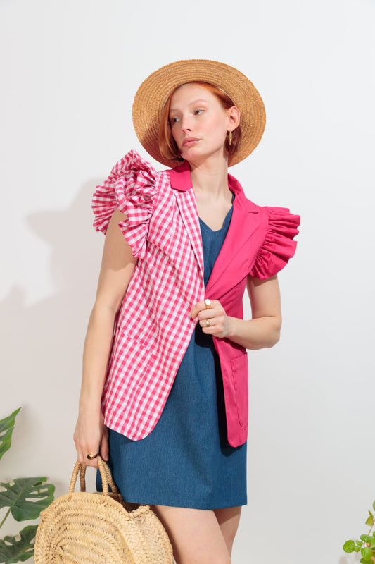 Chaleco Combi Fucsia