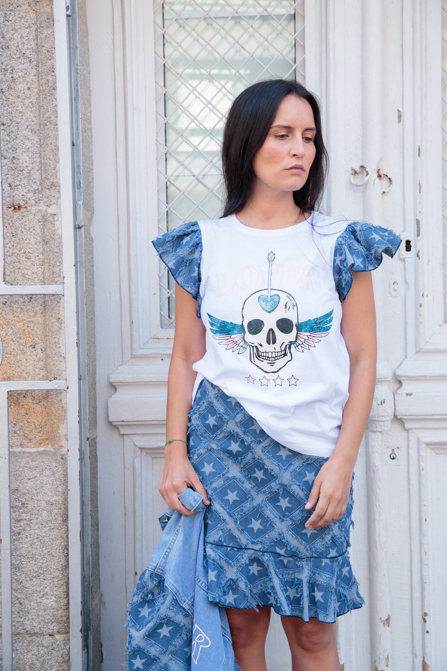 Camiseta Vera Skull Lover