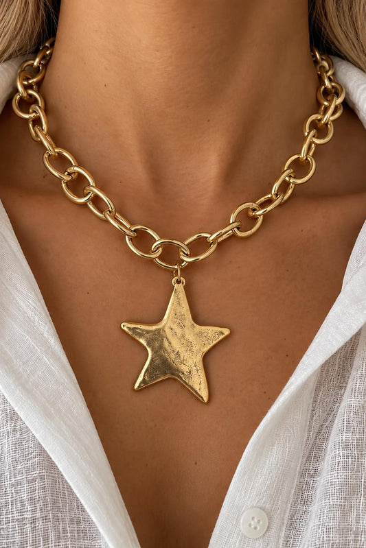 Collar Estrella Dorado