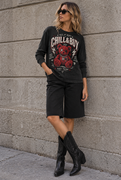 Camiseta Oso Rock