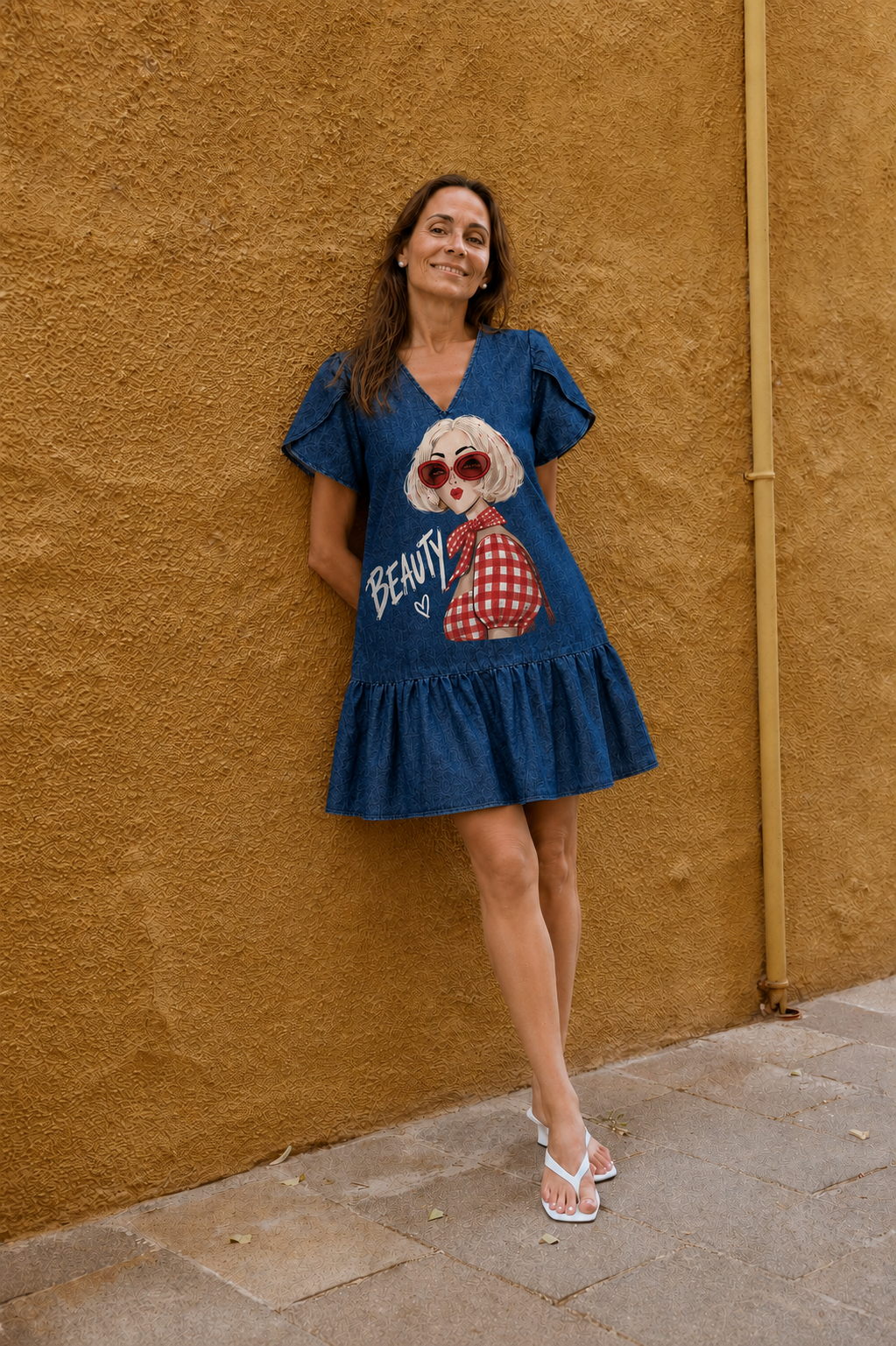 Clover Car Palm Dress