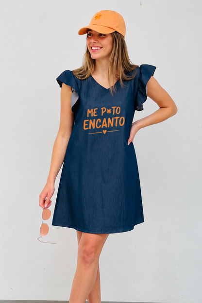 Corona Fly Denim Dress