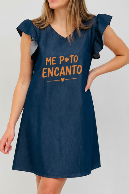 Corona Fly Denim Dress