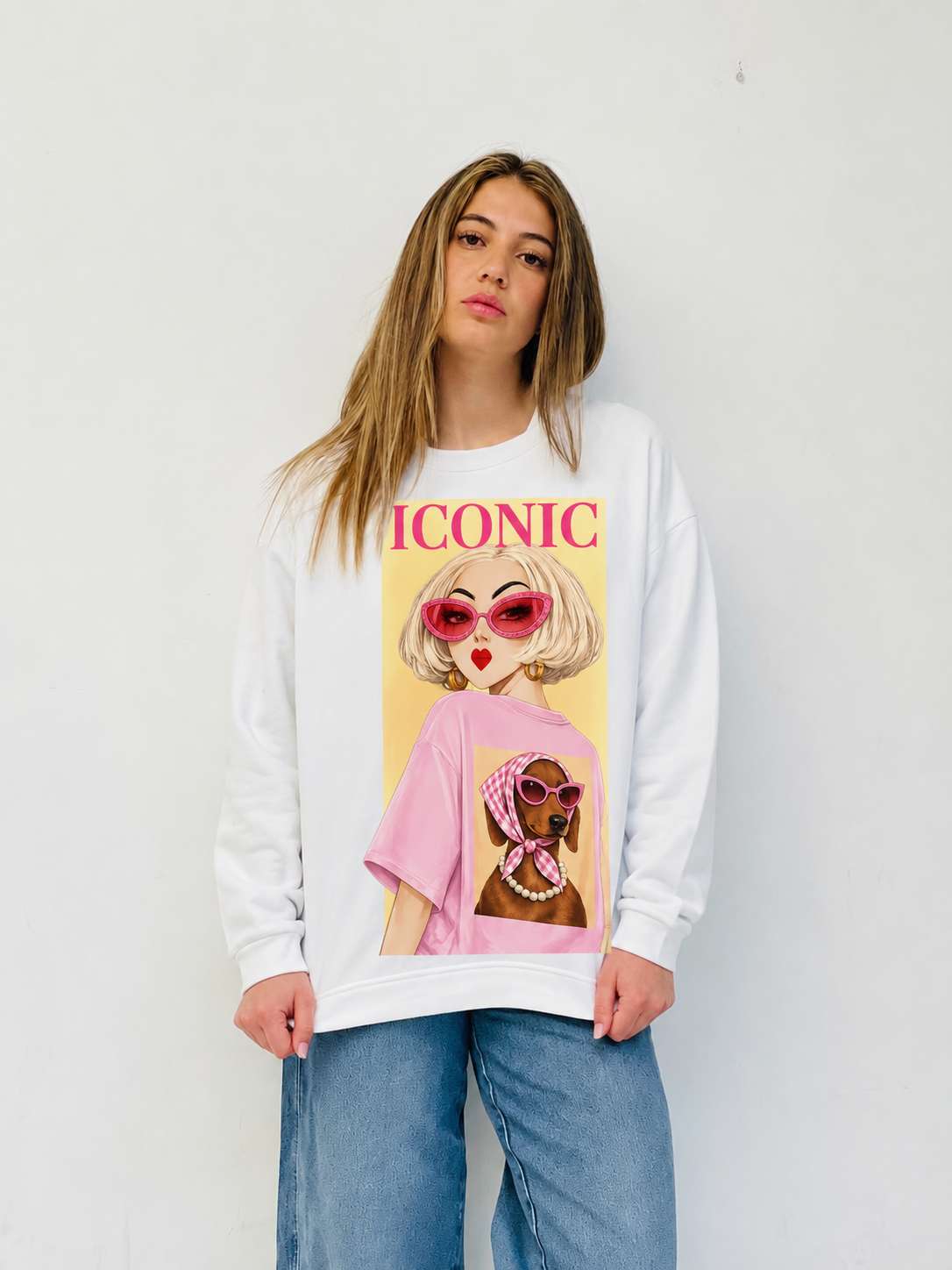 Scarlet Rock Skull Sweatshirt