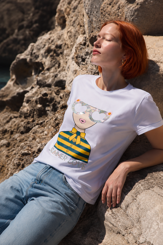 Camiseta Básica Summer Love