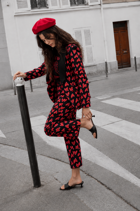 Blazer à revers Feel Love