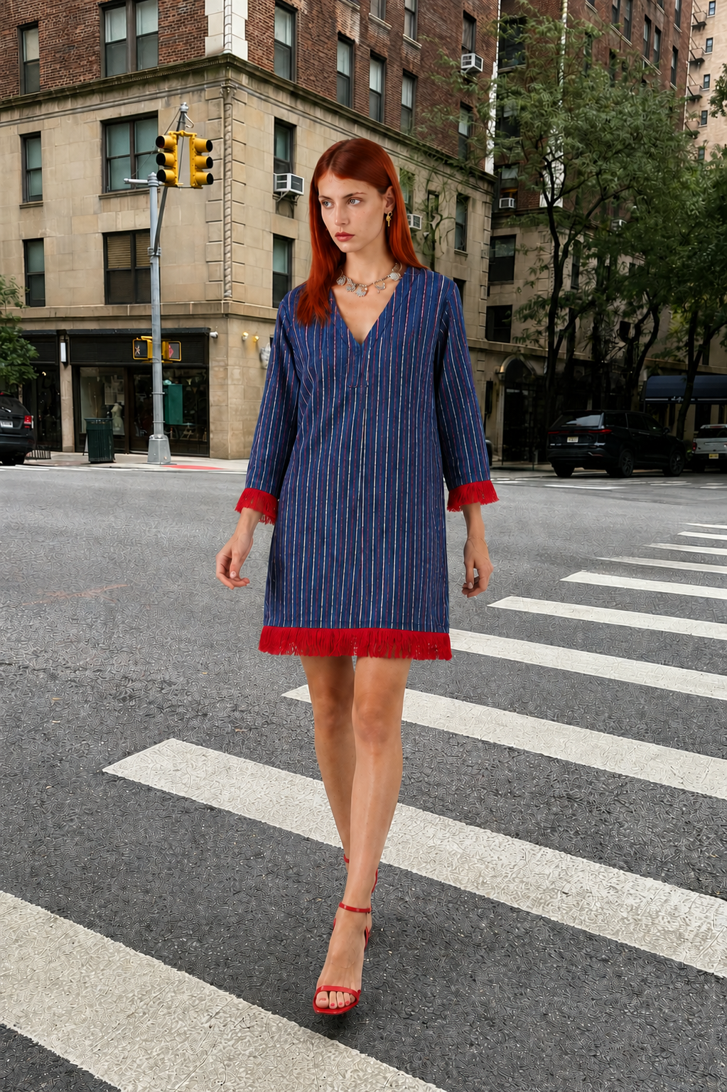 Vestido Alina Denim Vibes