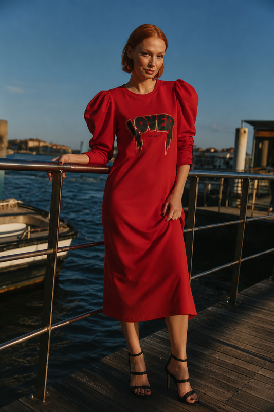 Robe longue amoureuse