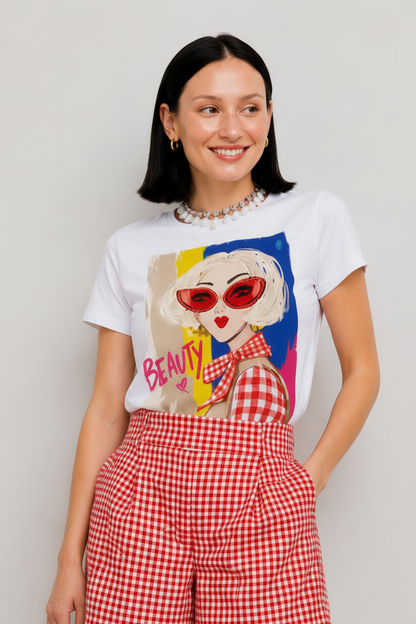 Summer Love Basic T-Shirt