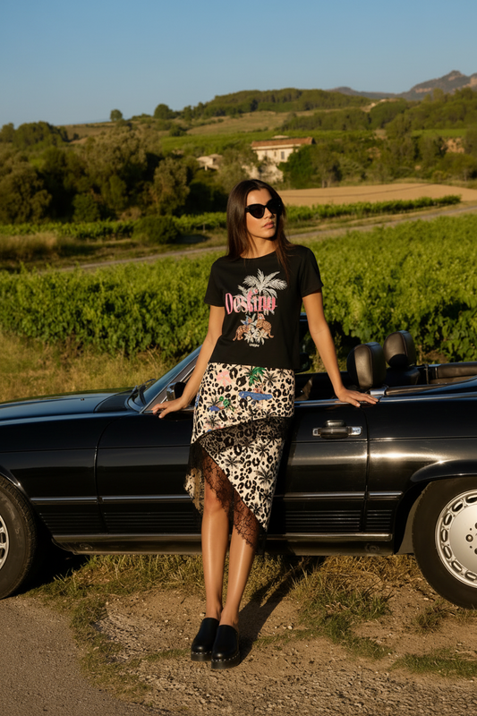 Palm Tiger Combined T-Shirt