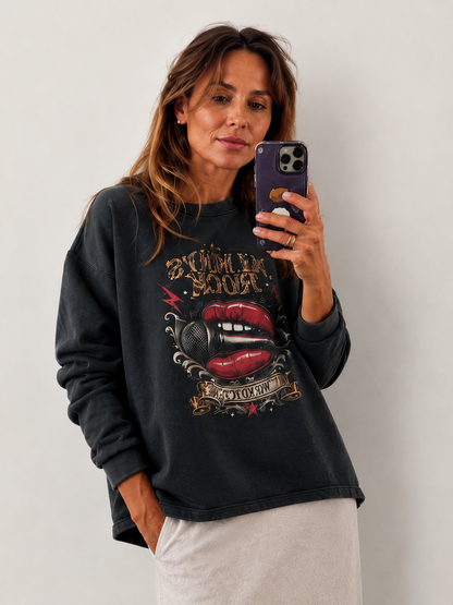 Sweat-shirt basique Rock Skull