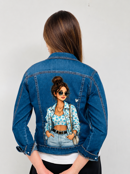 Skull Flowers Jacket