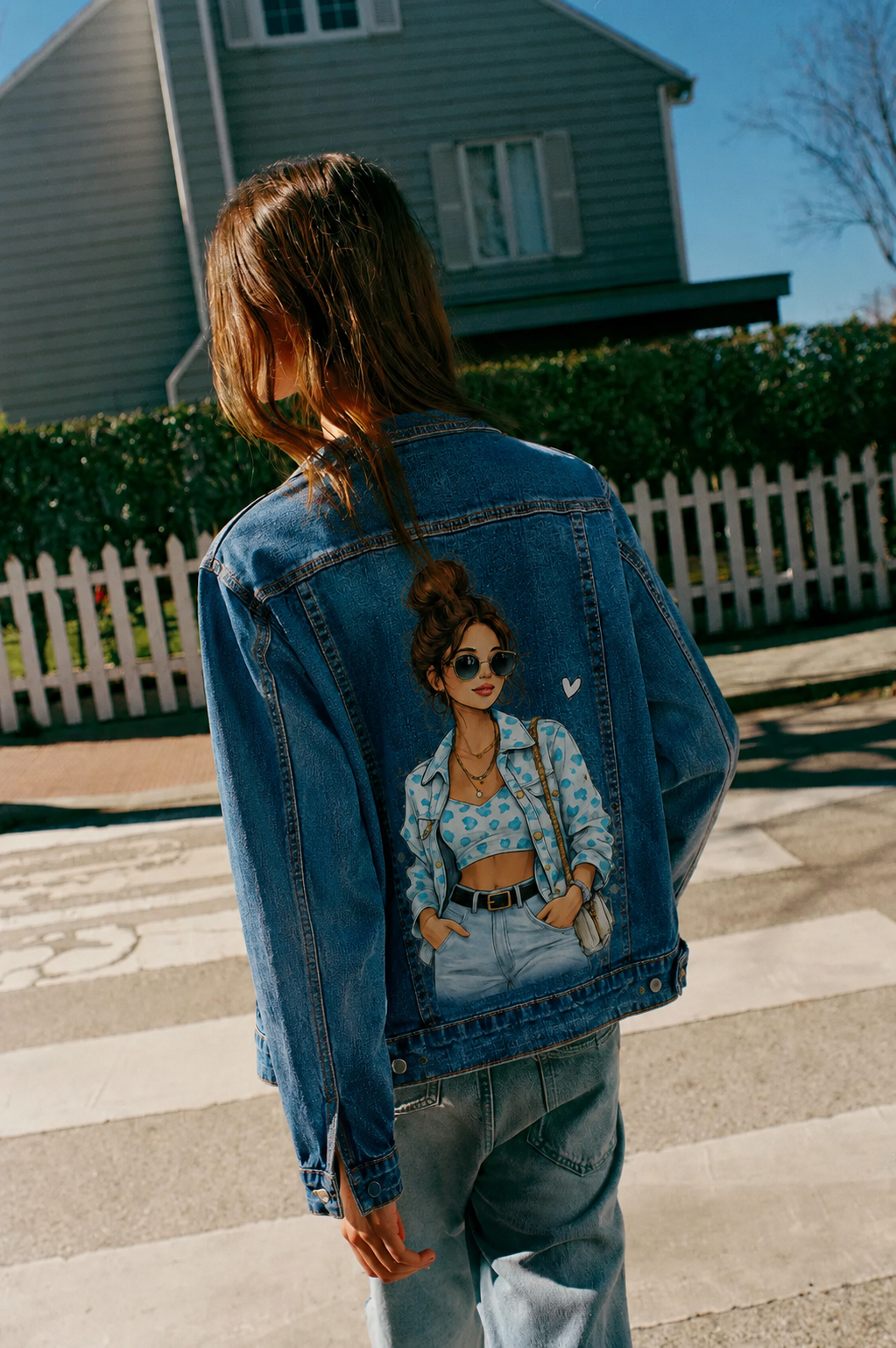 Skull Flowers Jacket