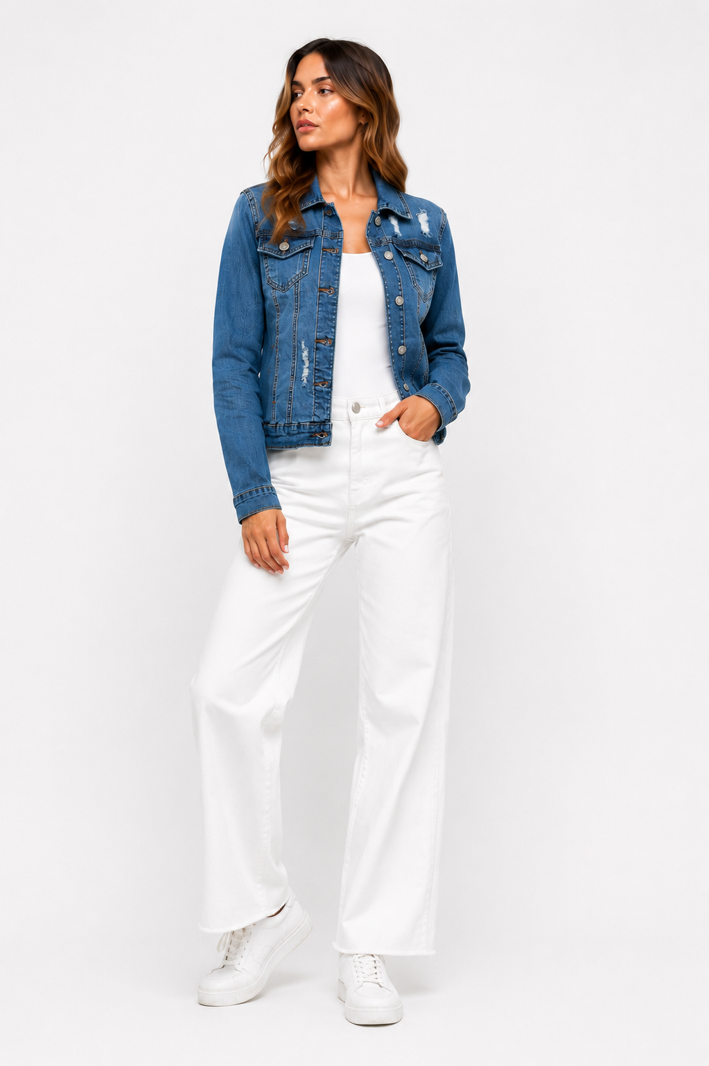 Blouson Fille Pois
