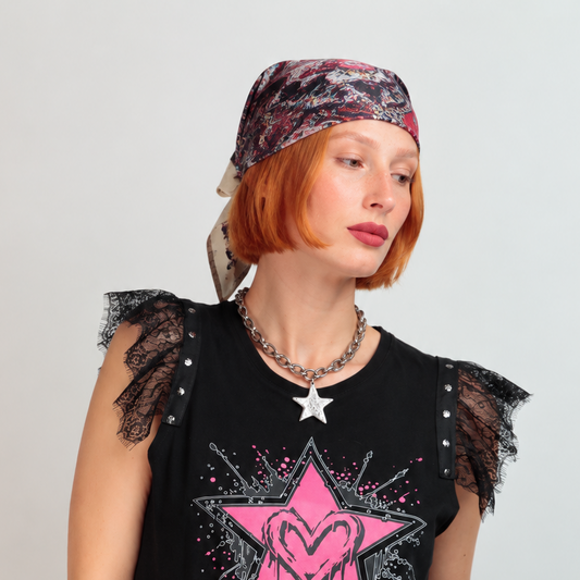 Collar Estrella Plateado