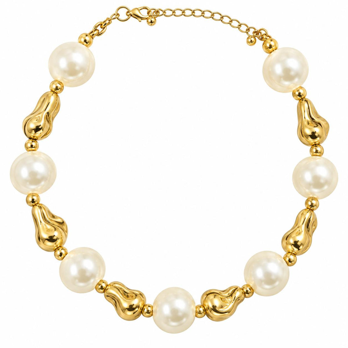 Collar Golden Pearl