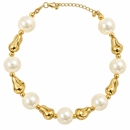 Collar Golden Pearl