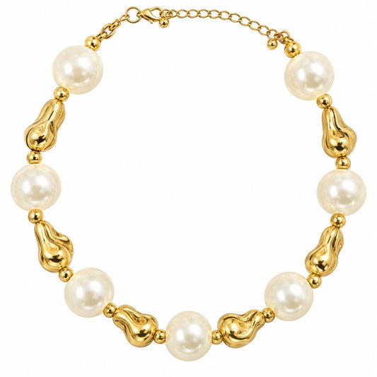 Collar Golden Pearl