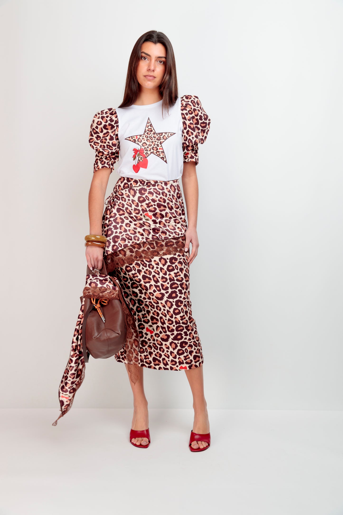 Jupe paréo Cherry Leo