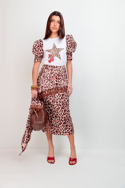 Jupe paréo Cherry Leo