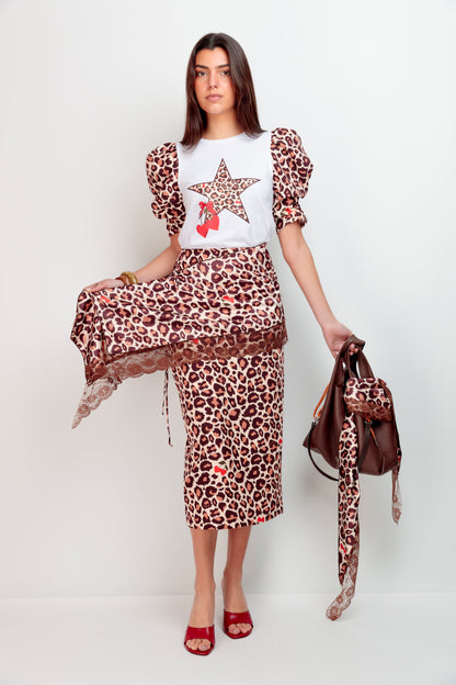 Jupe paréo Cherry Leo