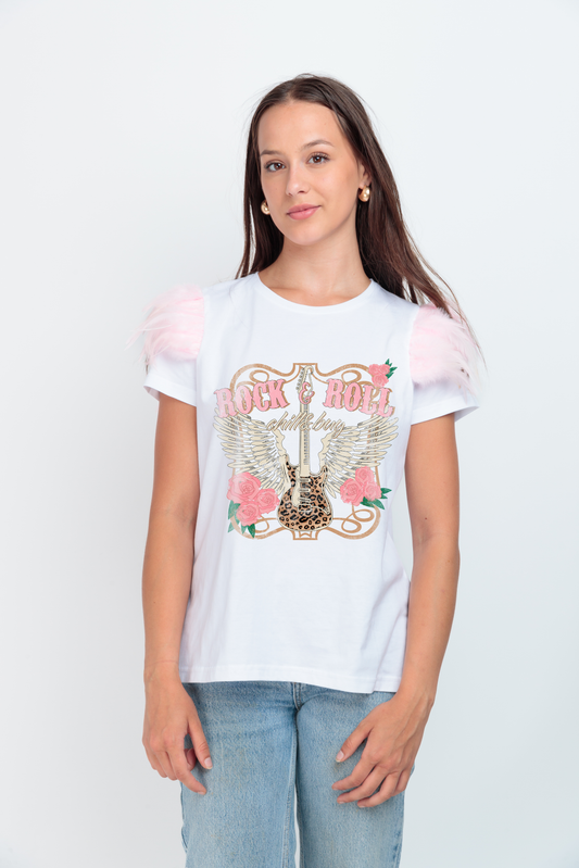 Camiseta Plumas Festival