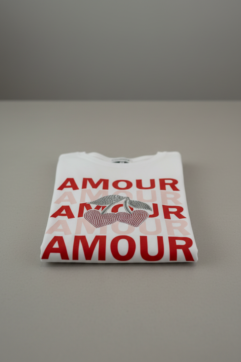 T-shirt Amour Cerise