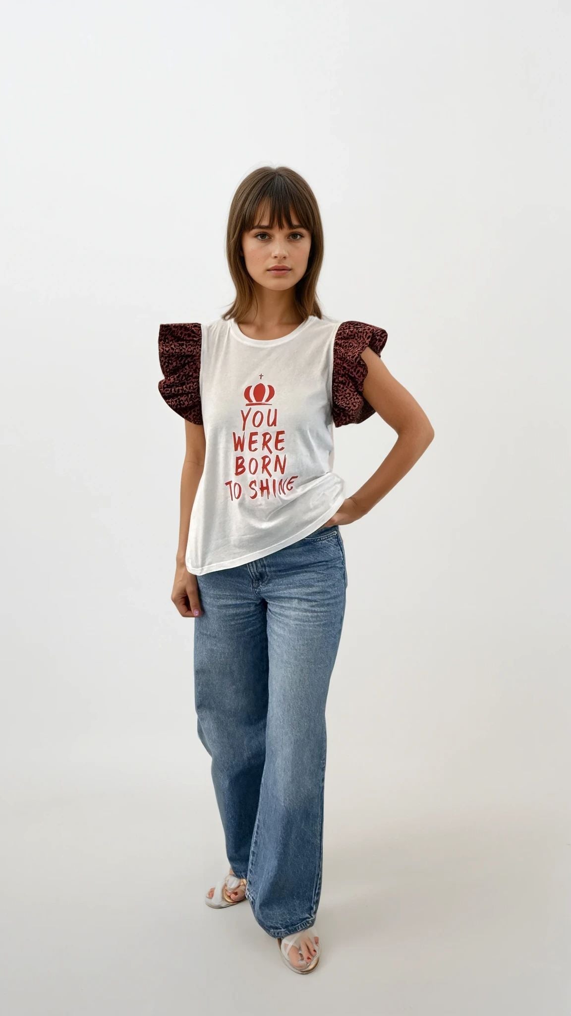 Camiseta Volante Shine