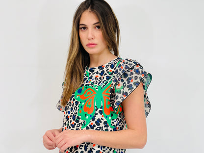 Vestido Keira Print Fly