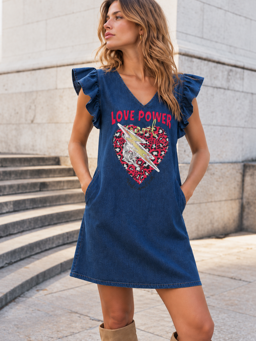 Vestido Vaquero Love Power