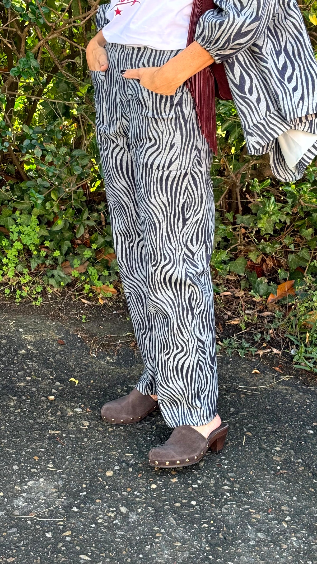 Pantalón Denim Zebra