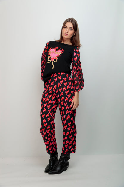 Pantalón Barrel Feel Love