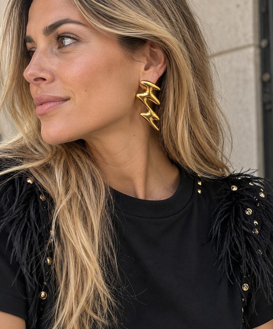 Pendientes Golden Flame