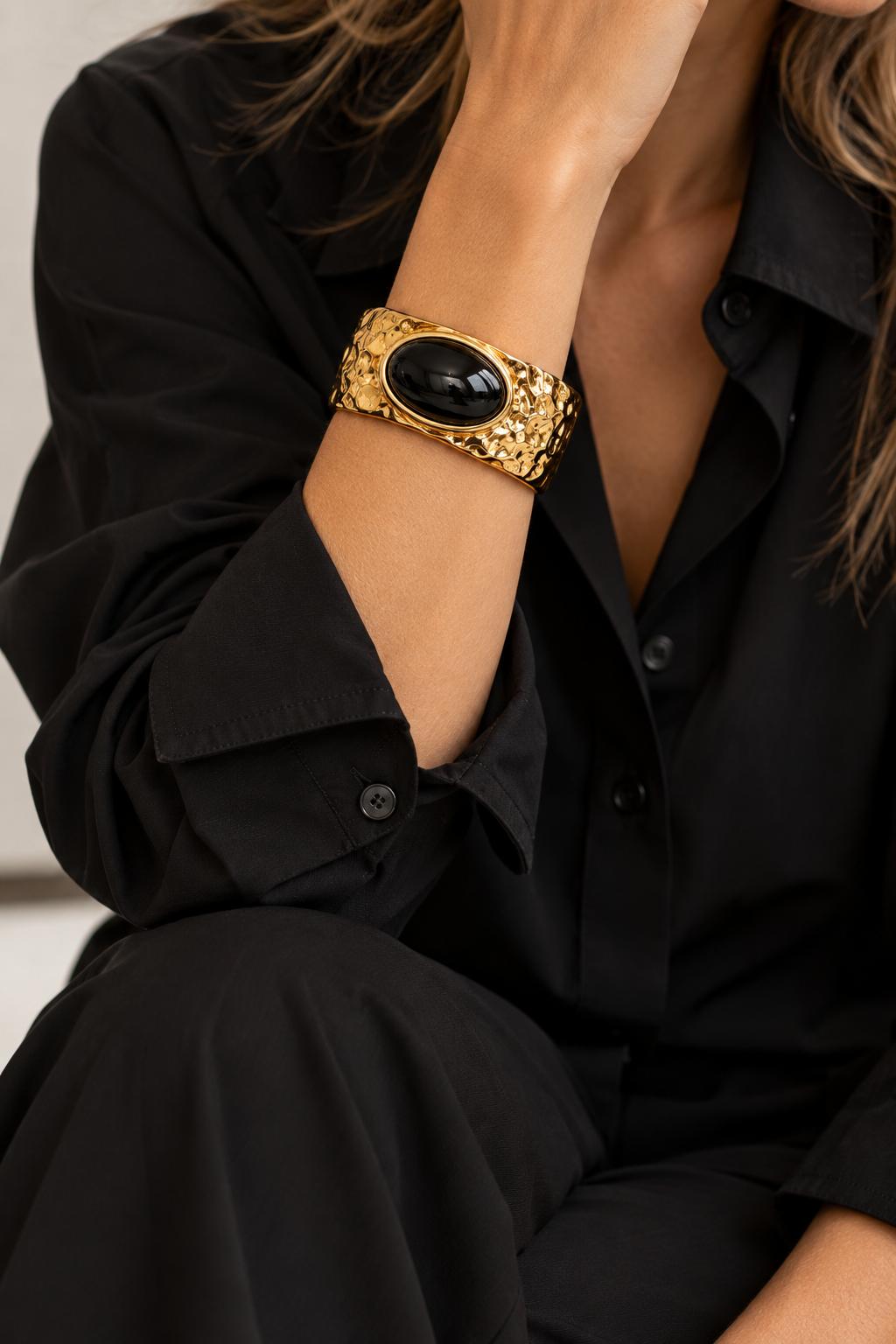 Pulsera Onyx Gold