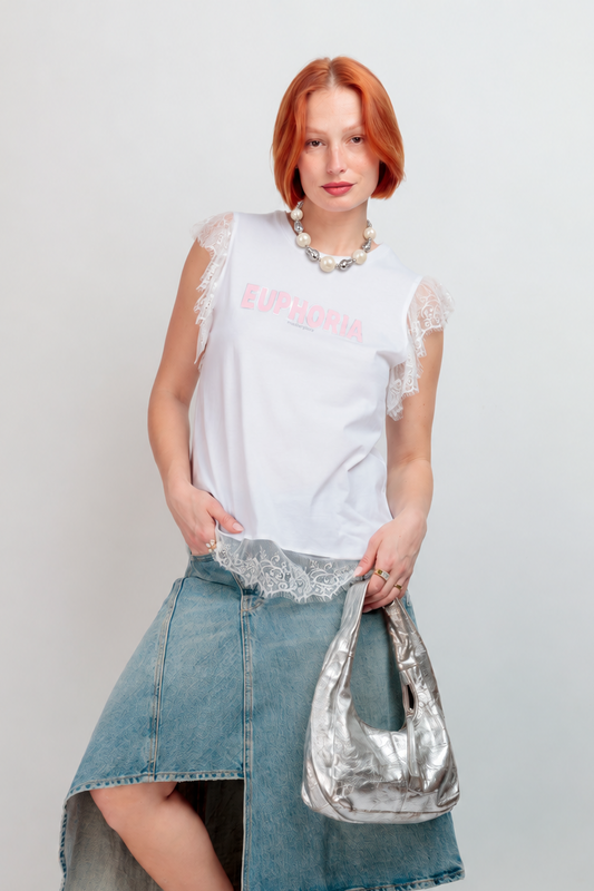 Collar Silver Pearl