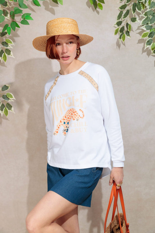 Sudadera Tachas Jungle
