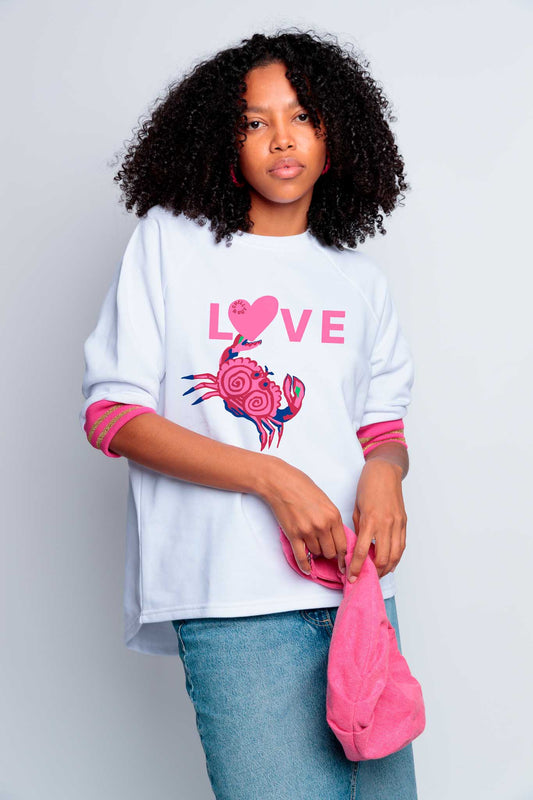 Sudadera Cangrejo Love