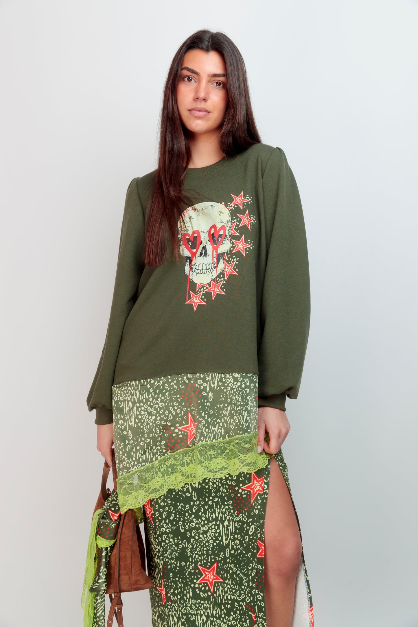 Sweat-shirt combiné Leo Star Crane