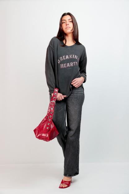 Sweat-shirt Délavé Breaking